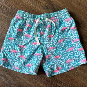 Chubbies Kids BoysXS 6/7 Mini Mingos swim trunks